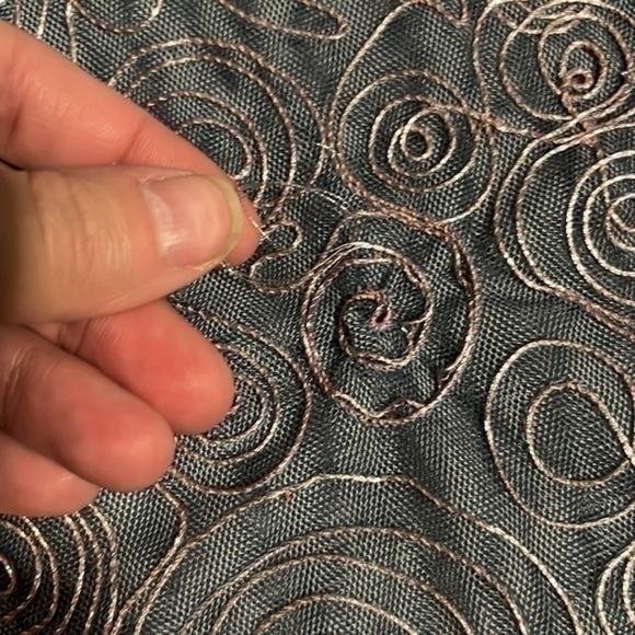 BCBG Max Azria Collection Y2K vintage embroidered embellished dress - Picture 10 of 10